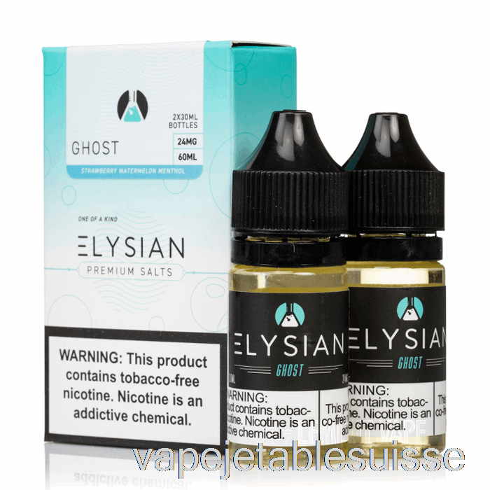 Vape Suisse Ghost - Sels élyséens - 60ml 24mg